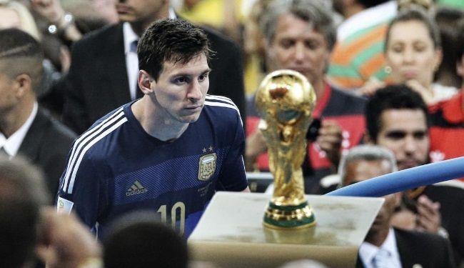 Lionel Messi at the 2014 FIFA World Cup